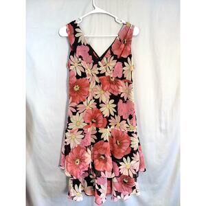 rabbit rabbit rabbit floral flouncy dress